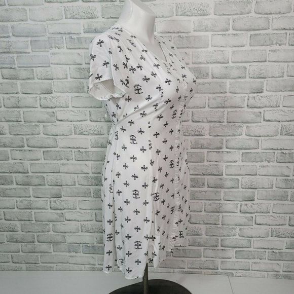 Junk Food Blondie Camp Funtime Button Front Dress Punk Rock Music New Wave - Picture 7 of 9